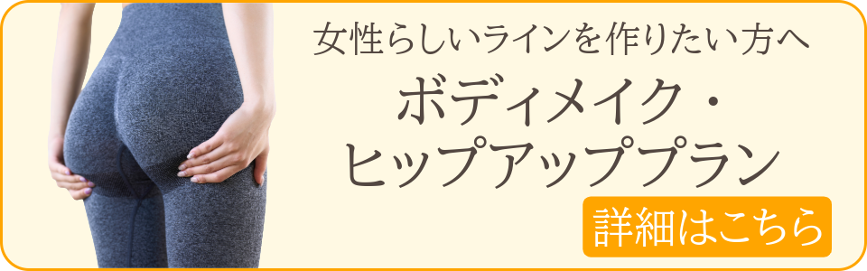 女性らしいボディラインを作りたい方はボディメイク・ヒップアッププランをご覧ください。