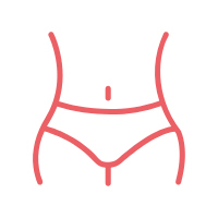 お腹まわり